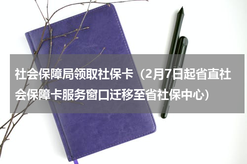 社会保障局领取社保卡（2月7日起省直社会保障卡服务窗口迁移至省社保中心）