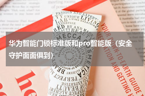 华为智能门锁标准版和pro智能版（安全守护面面俱到）