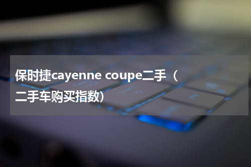 保时捷cayenne coupe二手（二手车购买指数）