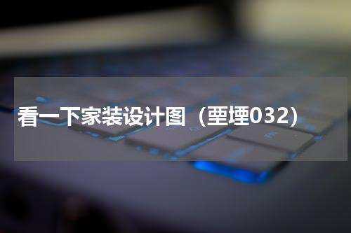 看一下家装设计图（垔堙032）