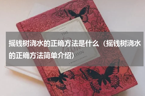 摇钱树浇水的正确方法是什么（摇钱树浇水的正确方法简单介绍）