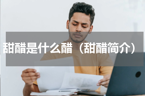 甜醋是什么醋（甜醋简介）