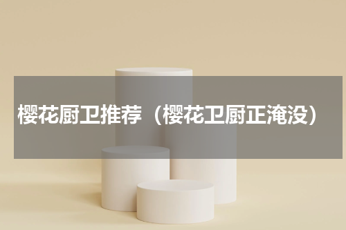 樱花厨卫推荐（樱花卫厨正淹没）