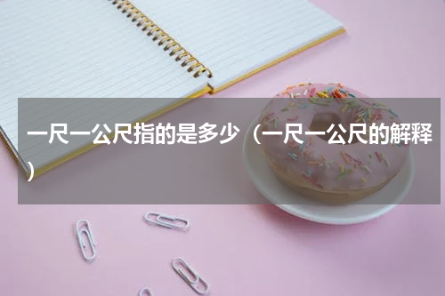 一尺一公尺指的是多少（一尺一公尺的解释）