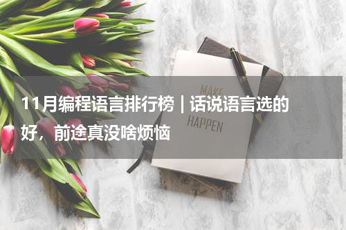 11月编程语言排行榜 | 话说语言选的好，前途真没啥烦恼