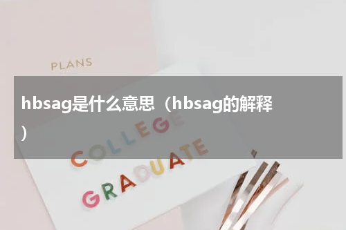 hbsag是什么意思（hbsag的解释）