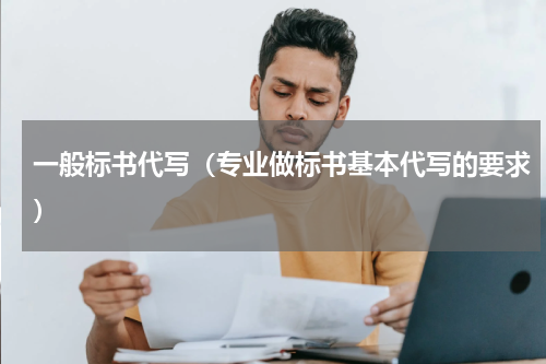 一般标书代写（专业做标书基本代写的要求）