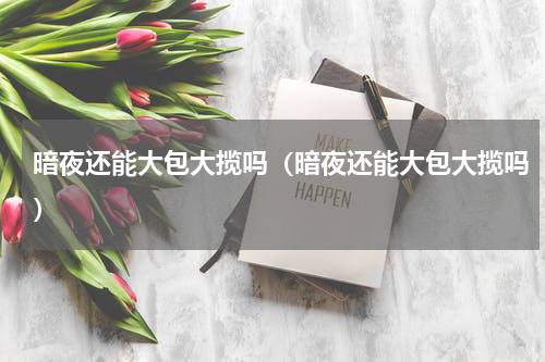 暗夜还能大包大揽吗（暗夜还能大包大揽吗）