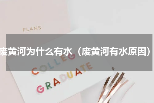 废黄河为什么有水（废黄河有水原因）