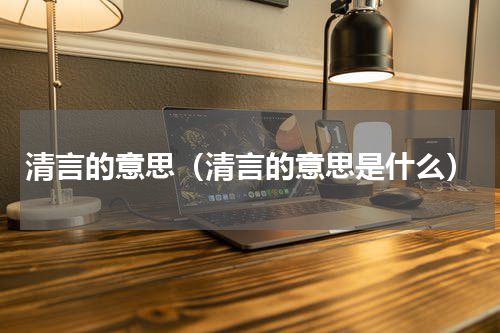 清言的意思（清言的意思是什么）