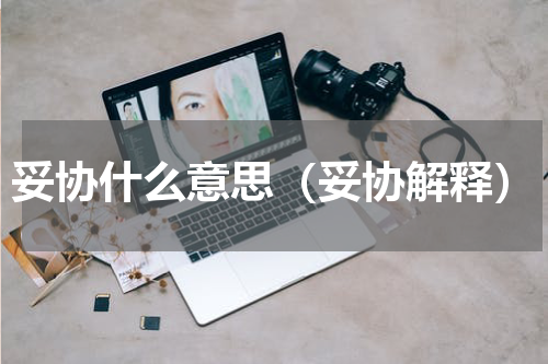 妥协什么意思（妥协解释）