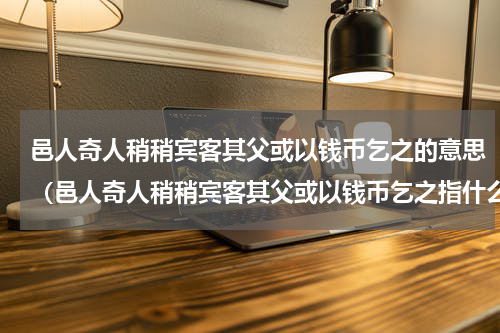 邑人奇人稍稍宾客其父或以钱币乞之的意思（邑人奇人稍稍宾客其父或以钱币乞之指什么）