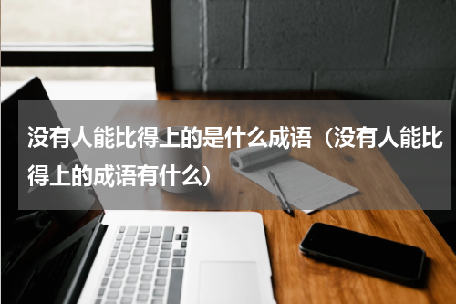 没有人能比得上的是什么成语（没有人能比得上的成语有什么）