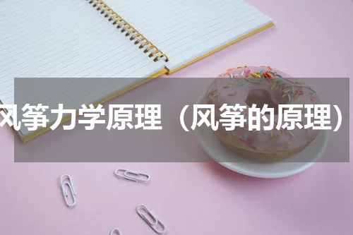 风筝力学原理（风筝的原理）