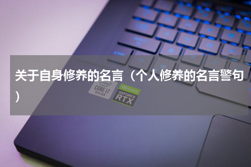 关于自身修养的名言（个人修养的名言警句）