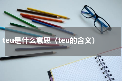 teu是什么意思（teu的含义）