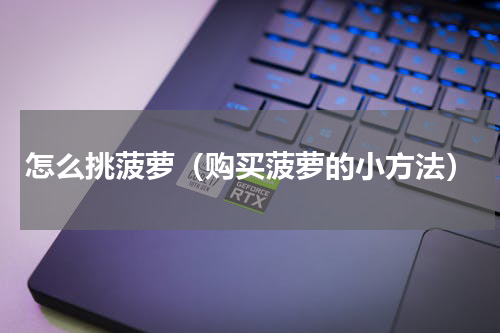 怎么挑菠萝（购买菠萝的小方法）