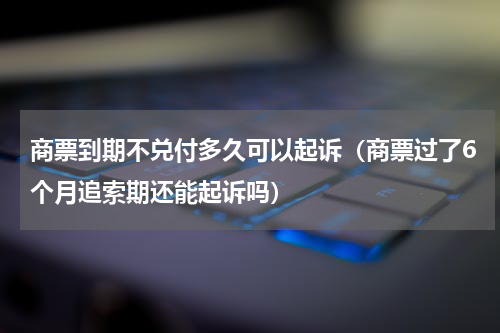 商票到期不兑付多久可以起诉（商票过了6个月追索期还能起诉吗）