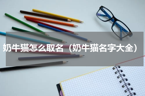 奶牛猫怎么取名（奶牛猫名字大全）