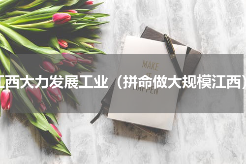江西大力发展工业（拼命做大规模江西）