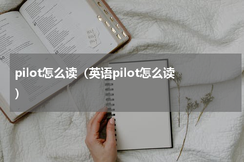 pilot怎么读（英语pilot怎么读）