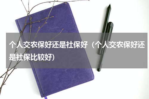 个人交农保好还是社保好（个人交农保好还是社保比较好）