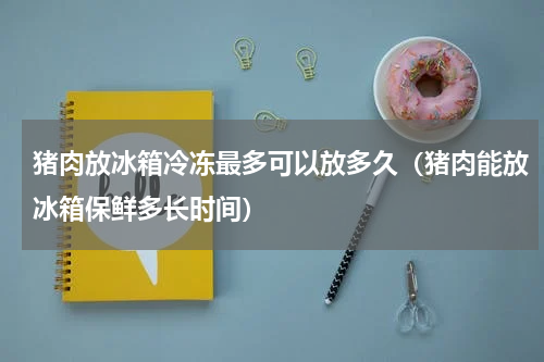 猪肉放冰箱冷冻最多可以放多久（猪肉能放冰箱保鲜多长时间）