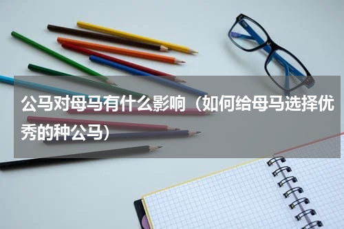 公马对母马有什么影响（如何给母马选择优秀的种公马）