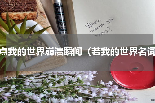 盘点我的世界崩溃瞬间（若我的世界名词）