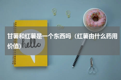 甘薯和红薯是一个东西吗（红薯由什么药用价值）