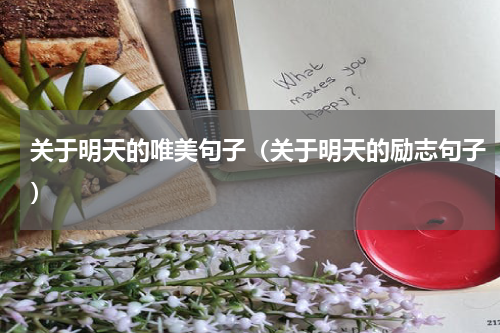 关于明天的唯美句子（关于明天的励志句子）
