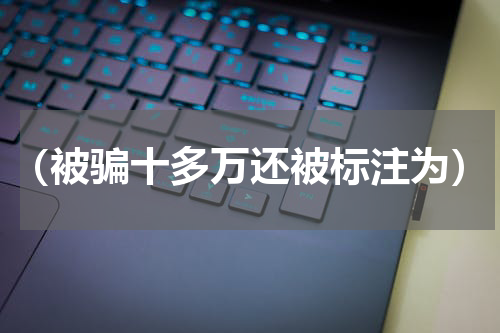 （被骗十多万还被标注为）