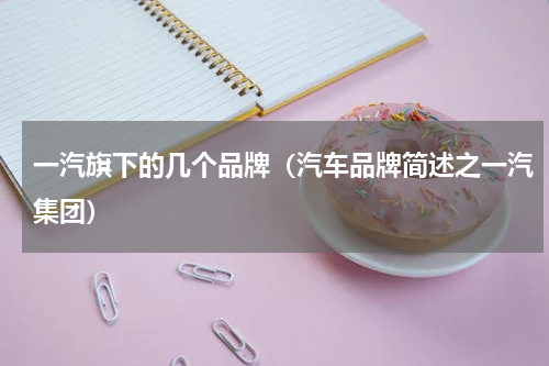 一汽旗下的几个品牌（汽车品牌简述之一汽集团）