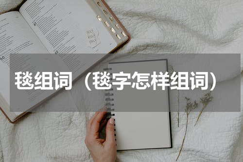 毯组词（毯字怎样组词）