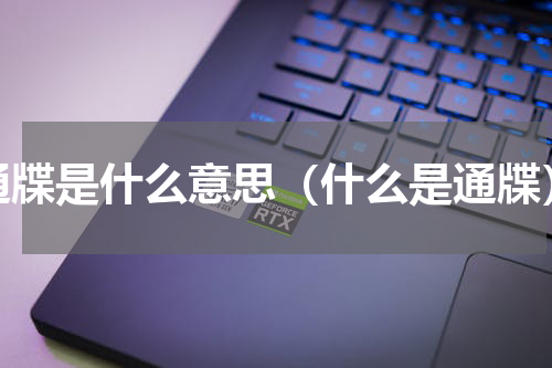 通牒是什么意思（什么是通牒）