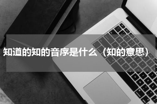 知道的知的音序是什么（知的意思）