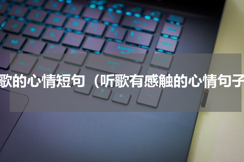 听歌的心情短句（听歌有感触的心情句子）