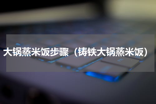 大锅蒸米饭步骤（铸铁大锅蒸米饭）