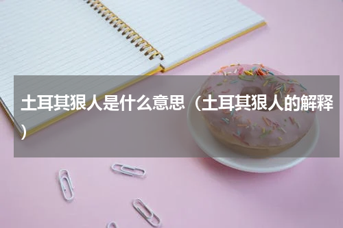 土耳其狠人是什么意思（土耳其狠人的解释）