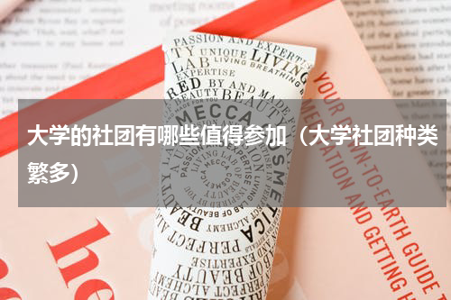 大学的社团有哪些值得参加（大学社团种类繁多）