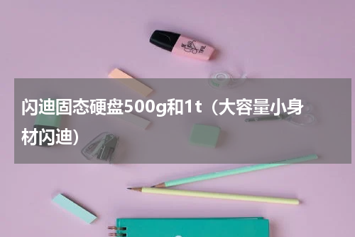 闪迪固态硬盘500g和1t（大容量小身材闪迪）
