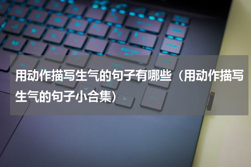 用动作描写生气的句子有哪些（用动作描写生气的句子小合集）