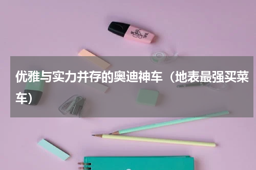 优雅与实力并存的奥迪神车（地表最强买菜车）