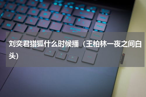 刘奕君猎狐什么时候播（王柏林一夜之间白头）