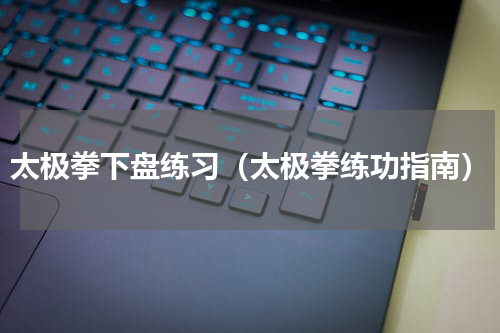 太极拳下盘练习（太极拳练功指南）