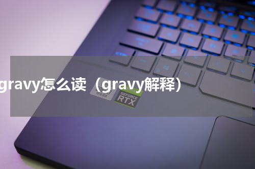 gravy怎么读（gravy解释）