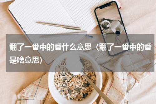 翻了一番中的番什么意思（翻了一番中的番是啥意思）