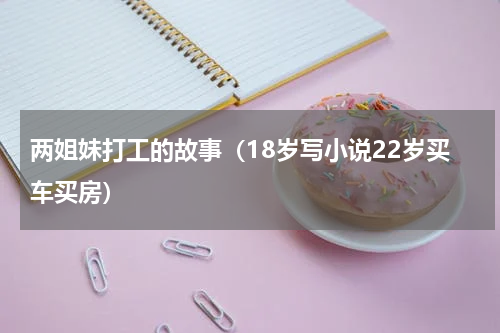 两姐妹打工的故事（18岁写小说22岁买车买房）