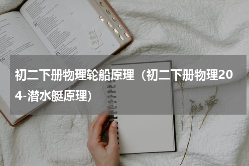 初二下册物理轮船原理（初二下册物理204-潜水艇原理）