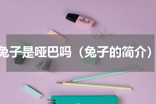 兔子是哑巴吗（兔子的简介）